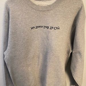 Ariana Grande No Tears Left to Cry Sweetener Tour Sweatshirt Size Large